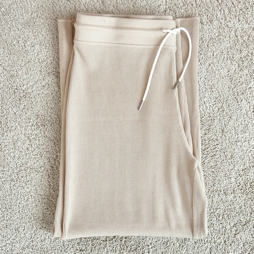 *NWOT* MATE the Label Organic Thermal Wide Leg Cropped Pants